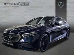 Azul Usado 2024 Mercedes E220 AMG line Berlina | 76.900 € (Un poco caro)