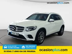 Blanco Usado 2016 Mercedes GLC220 AMG line SUV | 27.200 € (Precio justo)