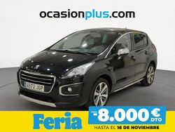 Negro Usado 2015 Peugeot 3008 Allure Berlina | 8450 € (Precio justo)