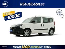 Blanco Usado 2019 Fiat Doblò Pop Monovolumen | 14.985 € (Caro)