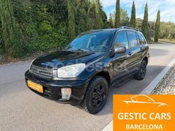 Negro Usado 2002 Toyota RAV4 Sol SUV | 7990 € (Un poco caro)