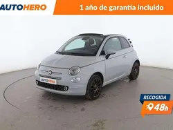 Gris Usado 2019 Fiat 500 Collezione Descapotable | 13.199 € (Un poco caro)