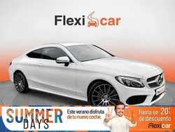 Blanco Usado 2017 Mercedes C220 Coupe | 26.770 € (Precio justo)