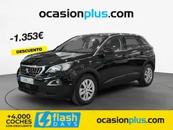 Negro Usado 2020 Peugeot 3008 Active SUV | 14.890 € (Precio justo)