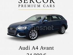 Azul Usado 2021 Audi A4 Advanced Plus Familiar | 24.980 € (Precio justo)