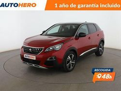 Rojo Usado 2019 Peugeot 3008 Allure Monovolumen | 13.999 € (Precio justo)