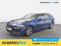 Azul Usado 2016 BMW 520 Familiar | 21.500 € (Caro)