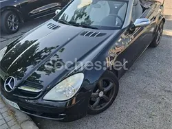 Negro Usado 2005 Mercedes SLK200 Descapotable | 8500 € (Buen precio)