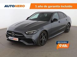 Gris Usado 2022 Mercedes C200 AMG line Berlina | 35.599 € (Super precio)