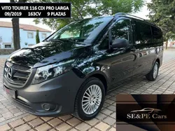 Negro Usado 2019 Mercedes Vito Monovolumen | 34.500 €
