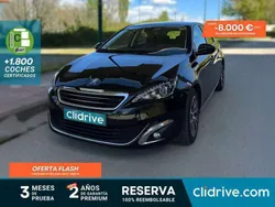 Negro Usado 2016 Peugeot 308 Active Utilitario | 8690 € (Buen precio)
