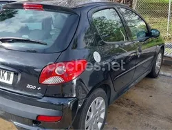 Negro Usado 2012 Peugeot 206+ Utilitario | 3900 € (Buen precio)