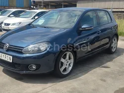Azul Usado 2009 VW Golf VI Advance Berlina | 9500 € (Precio justo)