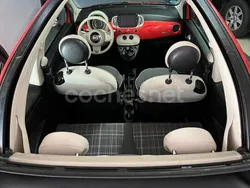 Rojo Usado 2019 Fiat 500C Lounge Descapotable | 11.500 € (Precio justo)