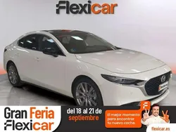 Blanco Usado 2019 Mazda 3 Berlina | 19.090 € (Precio justo)