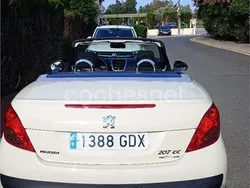 Blanco Usado 2008 Peugeot 207 CC Descapotable | 6900 € (Caro)