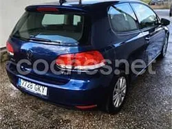 Azul Usado 2009 VW Golf VI Advance Berlina | 7200 € (Precio justo)