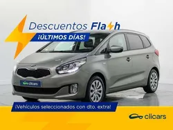 Gris Usado 2015 Kia Carens Monovolumen | 9790 € (Precio justo)