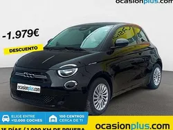 Negro Usado 2022 Fiat 500e Action Utilitario | 11.455 € (Buen precio)