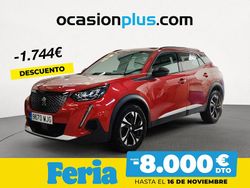 Rojo Usado 2023 Peugeot 2008 Allure SUV | 15.250 € (Buen precio)