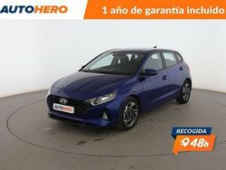 Azul Usado 2021 Hyundai i20 Berlina | 14.699 € (Precio justo)