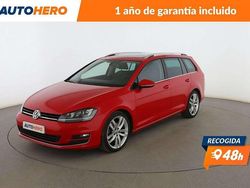 Rojo Usado 2014 VW Golf VII Sport Familiar | 14.099 € (Precio justo)