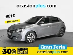 Gris Usado 2020 Peugeot 208 Business-Line Utilitario | 10.580 € (Precio justo)