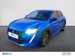 Azul Usado 2021 Peugeot e-208 Allure Utilitario | 15.900 € (Super precio)