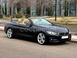 Negro Usado 2014 BMW 420 Luxury Line Descapotable | 23.990 € (Un poco caro)
