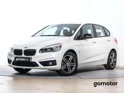 Blanco Usado 2017 BMW 218 Active Tourer Sport Line Monovolumen | 16.490 € (Precio justo)