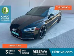 Negro Usado 2018 Audi A5 Sportback Premium Berlina | 28.590 € (Un poco caro)