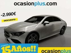 Plateado Usado 2021 Mercedes CLA200 Coupe | 29.910 € (Precio justo)