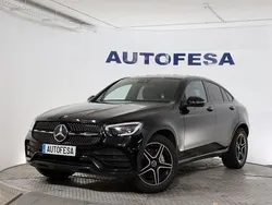 Negro Usado 2020 Mercedes GLC300 AMG line Coupe | 43.350 € (Super precio)