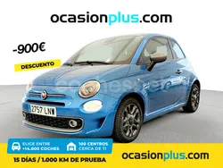 Azul Usado 2021 Fiat 500S S Berlina | 10.990 € (Precio justo)