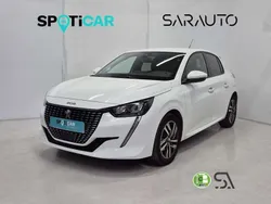 Blanco Usado 2021 Peugeot 208 Allure Utilitario | 14.900 € (Precio justo)