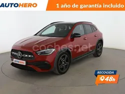 Rojo Usado 2021 Mercedes GLA200 AMG line SUV | 33.999 € (Precio justo)