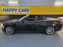 Negro Usado 2015 Audi A5 Cabriolet Advanced Descapotable | 15.999 € (Super precio)