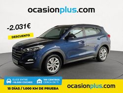 Azul Usado 2019 Hyundai Tucson SUV | 22.350 € (Precio justo)