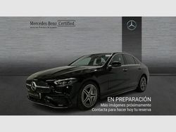 Negro Usado 2022 Mercedes C200 AMG line Berlina | 36.990 € (Un poco caro)