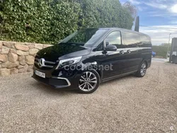 Negro Usado 2021 Mercedes V220 Avantgarde Monovolumen | 48.500 € (Precio justo)