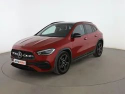 Rojo Usado 2021 Mercedes GLA200 AMG line SUV | 33.999 € (Precio justo)