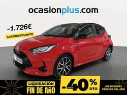 Rojo Usado 2021 Toyota Yaris Hybrid Edition Berlina | 18.990 € (Precio justo)