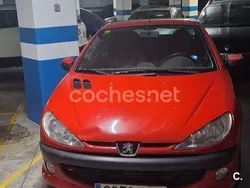 Rojo Usado 2003 Peugeot 206 Descapotable | 1399 € (Super precio)