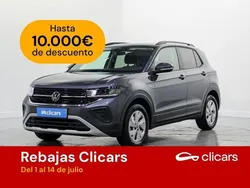 Gris Usado 2024 VW T-Cross Life SUV | 21.290 € (Precio justo)