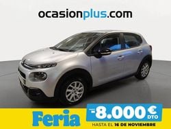 Gris Usado 2017 Citroën C3 Feel Utilitario | 9390 € (Precio justo)