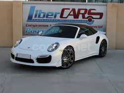 Blanco Usado 2015 Porsche 911 Turbo Cabriolet Descapotable | 140.000 €