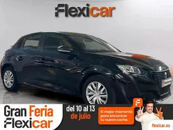 Negro Usado 2020 Peugeot 208 Utilitario | 10.490 € (Precio justo)