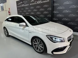 Blanco Usado 2017 Mercedes CLA45 AMG Shooting Brake Familiar | 33.900 € (Buen precio)