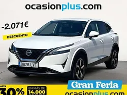 Blanco Usado 2021 Nissan Qashqai N-Connecta SUV | 20.719 € (Precio justo)