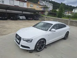 Blanco Usado 2014 Audi A5 Sportback S-Line Berlina | 18.900 € (Precio justo)